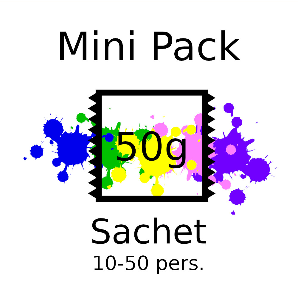 Pack festival 50g de 10 à 50 personnes