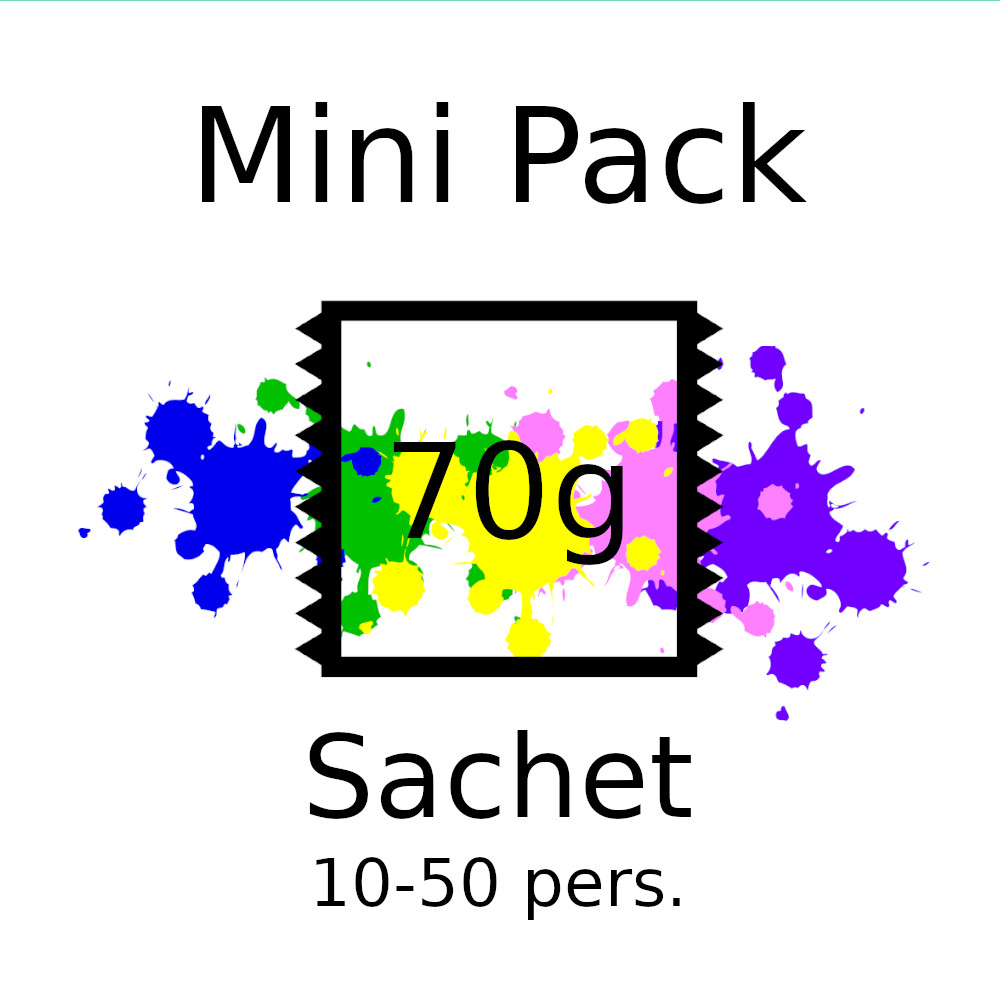 Pack festival 70g de 10 à 50 personnes