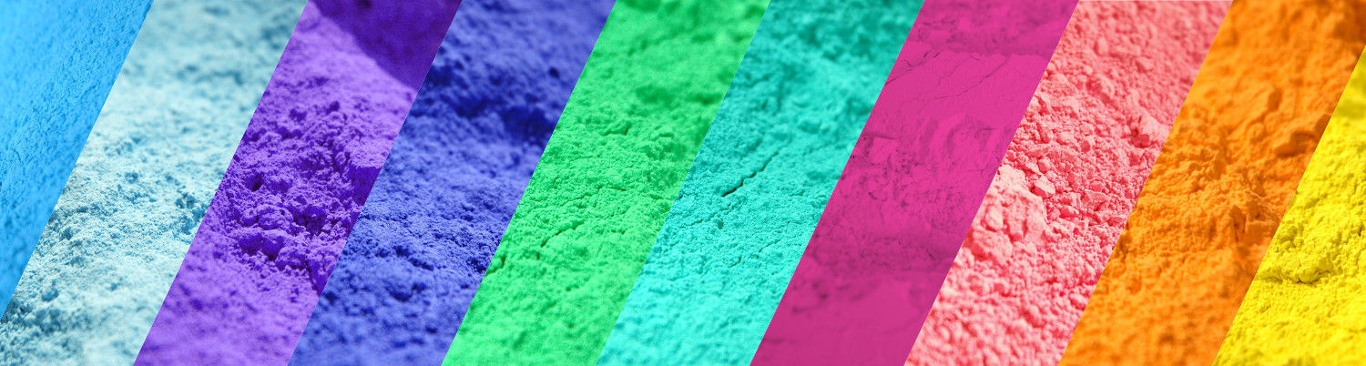 Poudre de couleur multiple